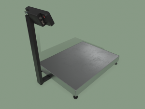 floor scales Modello 3D