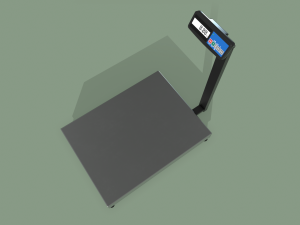 floor scales Modello 3D