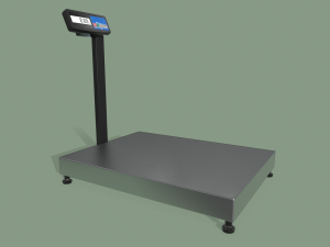 floor scales Modello 3D