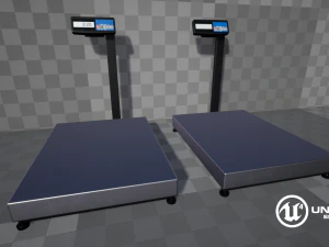 floor scales 3D Model