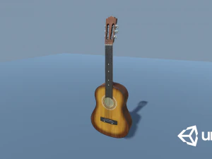 acoustic guitar 3D Model