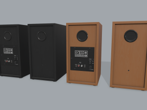 computer speakers 3D Model