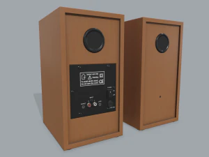 computer speakers 3D Model