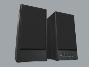computer speakers 3D Model