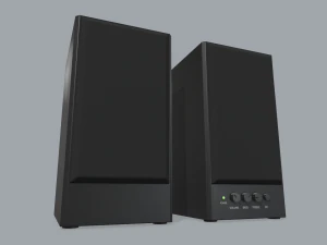computer speakers 3D Model