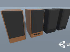 computer speakers 3D Model