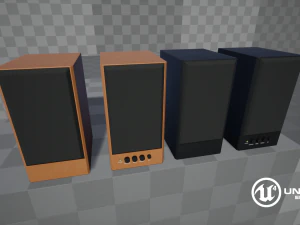 computer speakers 3D Model