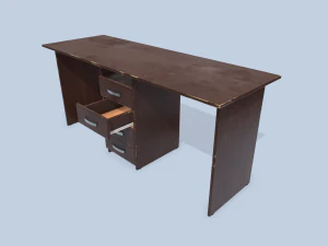 old desk 3D Model