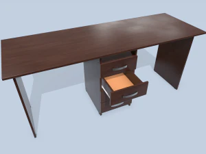 old desk 3D Model