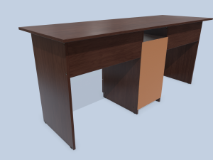 old desk Modelo 3D