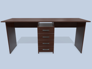 old desk Modelo 3D