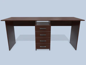 old desk 3D Model