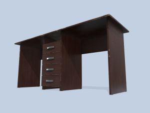 old desk Modelo 3D