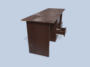 old desk Modelo 3D