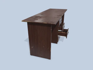 old desk 3D Model
