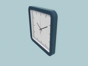 wall clock 3D 모델
