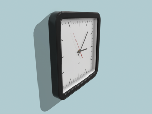wall clock 3D 모델