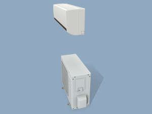 air conditioner 3D Model