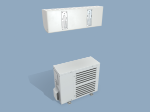 air conditioner 3D Model