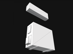 air conditioner 3D Model
