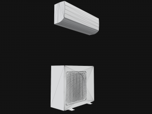 air conditioner 3D Model