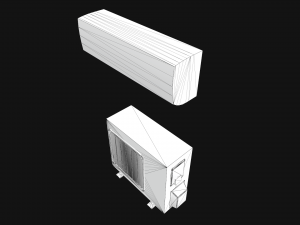 air conditioner 3D Model