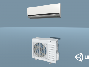 air conditioner 3D Model