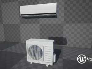 air conditioner 3D Model