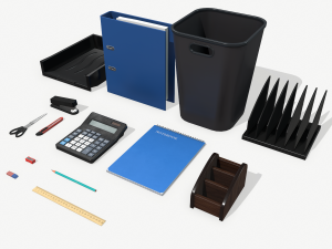office supplies 3D Model