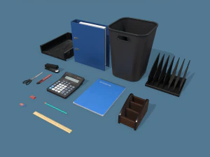 ofis malzemeleri 3D Model
