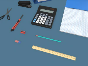 ofis malzemeleri 3D Model