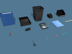 ofis malzemeleri 3D Model