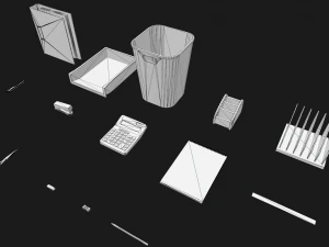 ofis malzemeleri 3D Model