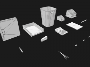 office supplies Modelo 3D
