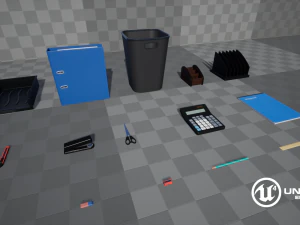 ofis malzemeleri 3D Model