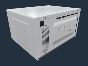 microwave 3D Модель