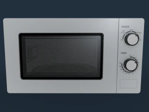 microwave 3D Model