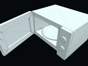 microwave 3D Модель
