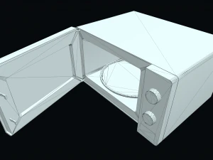 microwave 3D Model