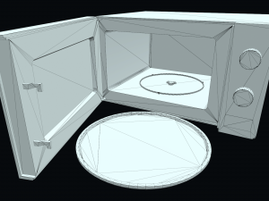 microwave 3D Модель