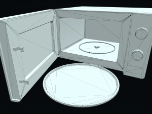 microwave 3D Model