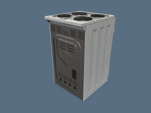 stove 3D Модель