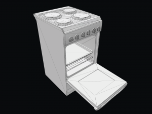 stove 3D Модель