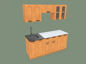 kitchen set 3D Model
