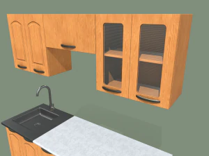 kitchen set 3D Model