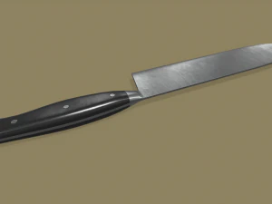 kitchen knife set 3D Model