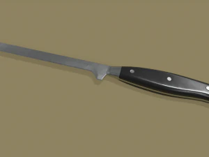 kitchen knife set 3D Model