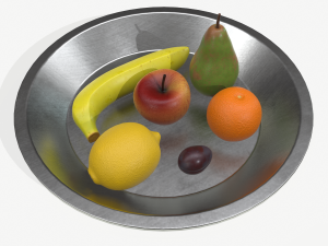 fruit set 3D Model