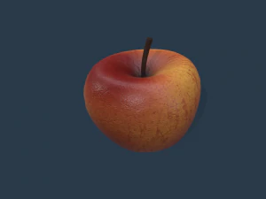 fruit ingesteld 3D Model