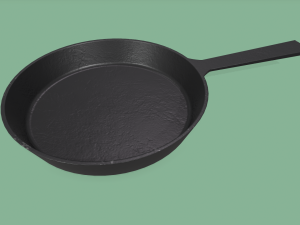 kitchen pots and pans Modello 3D